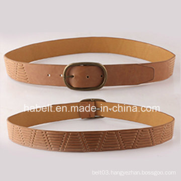 2016 Fashion Top Layer Leather Belt for Women